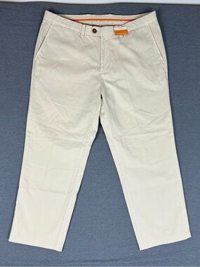 Tommy Bahama 100% Pima Cotton light tan Chino Pants